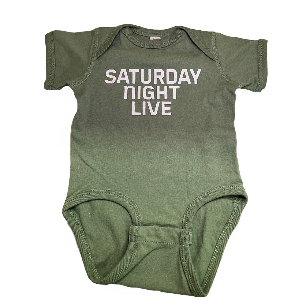 Saturday Night Live Green Baby Bodysuit