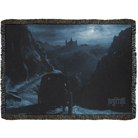 Nosferatu Castle Woven Blanket