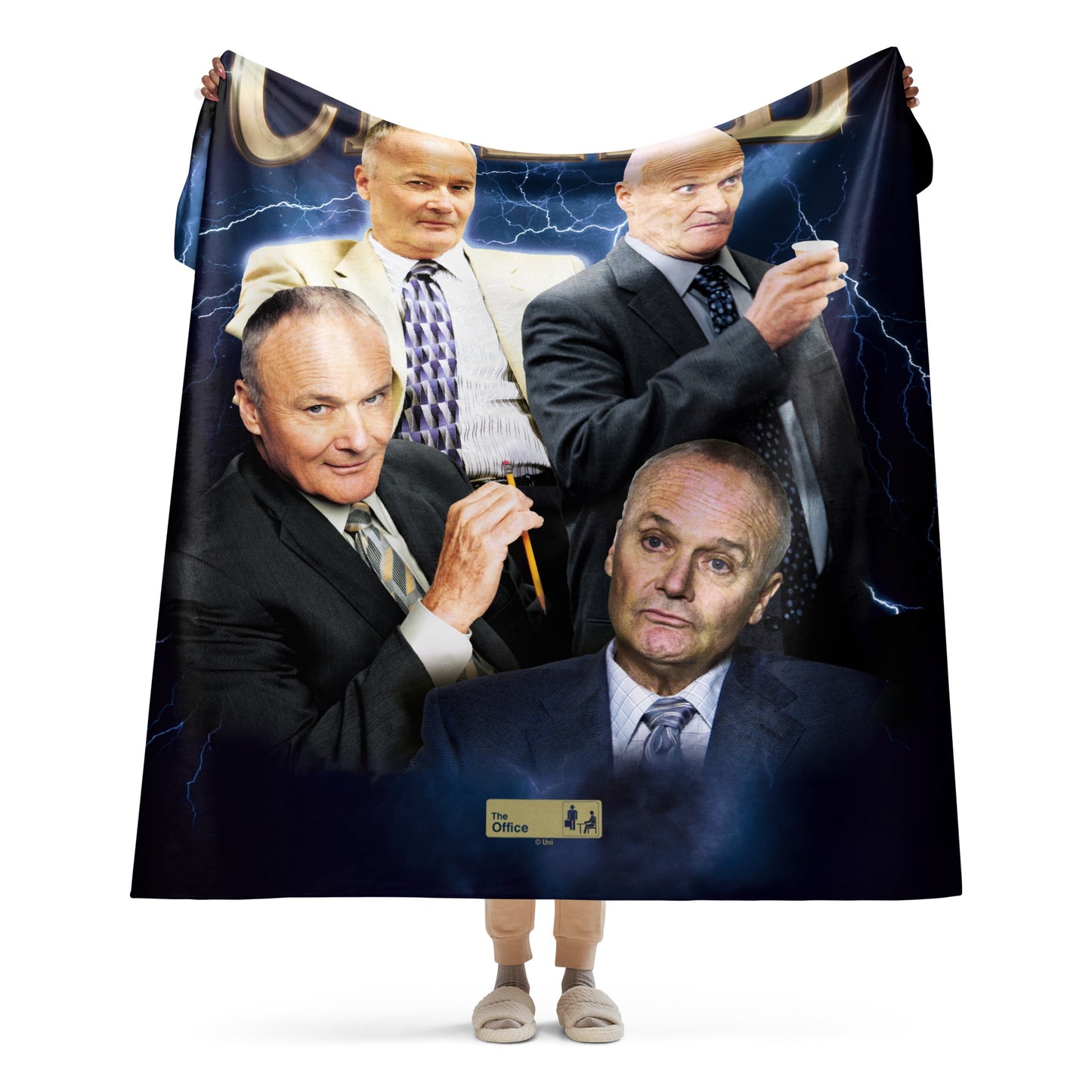 The Office Creed Heartthrob Sherpa Blanket