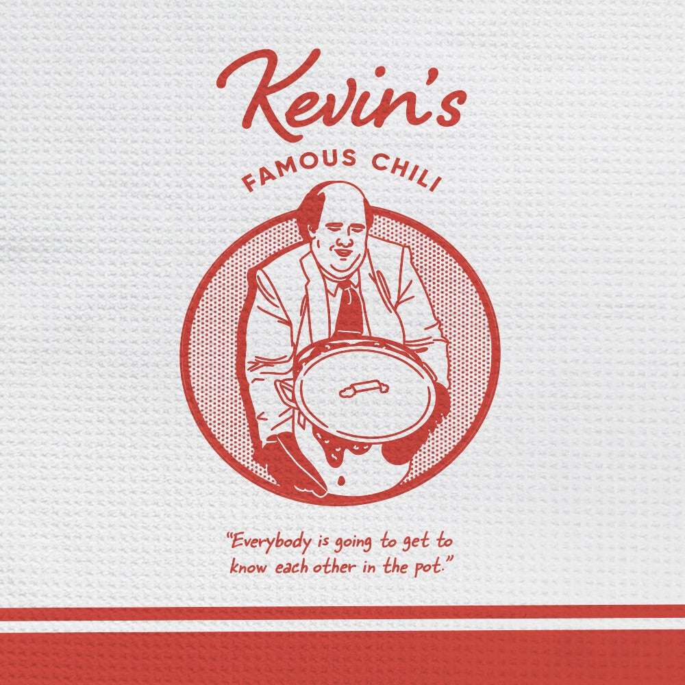 The Office Kevin's Famous Chili Kitchen Towel