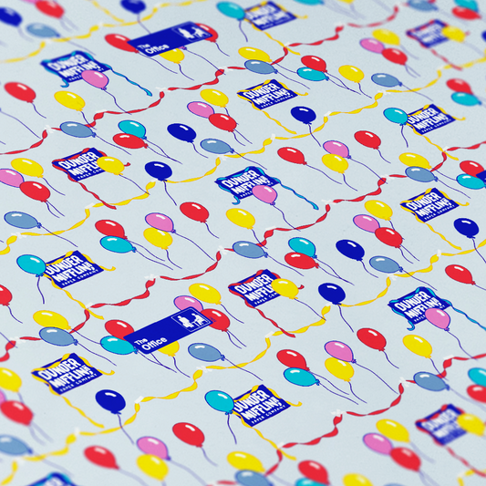 The Office Party Planning Committee Wrapping Paper