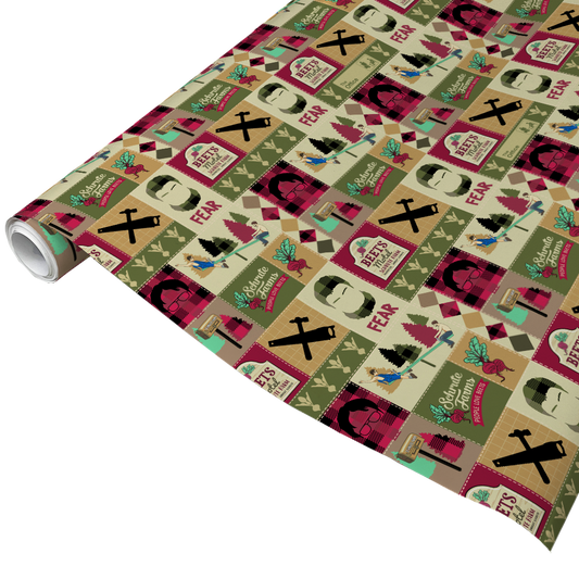 The Office Schrute Farms Satin Wrapping Paper