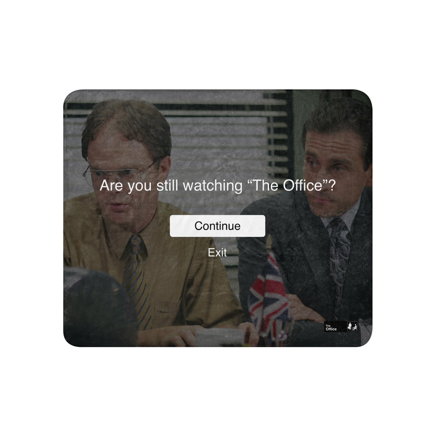 The Office Are You Still Watching? Sherpa Blanket