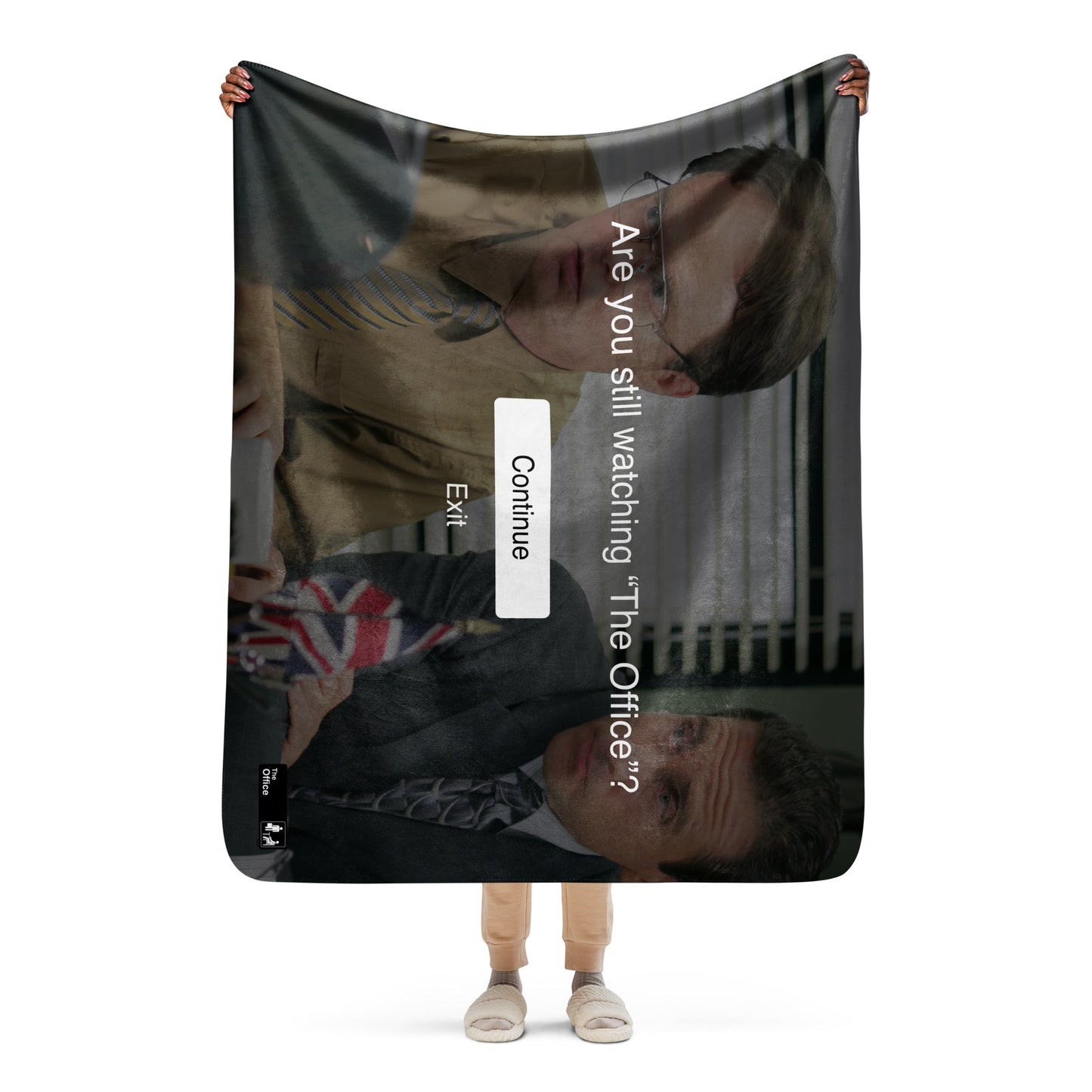 The Office Are You Still Watching? Sherpa Blanket