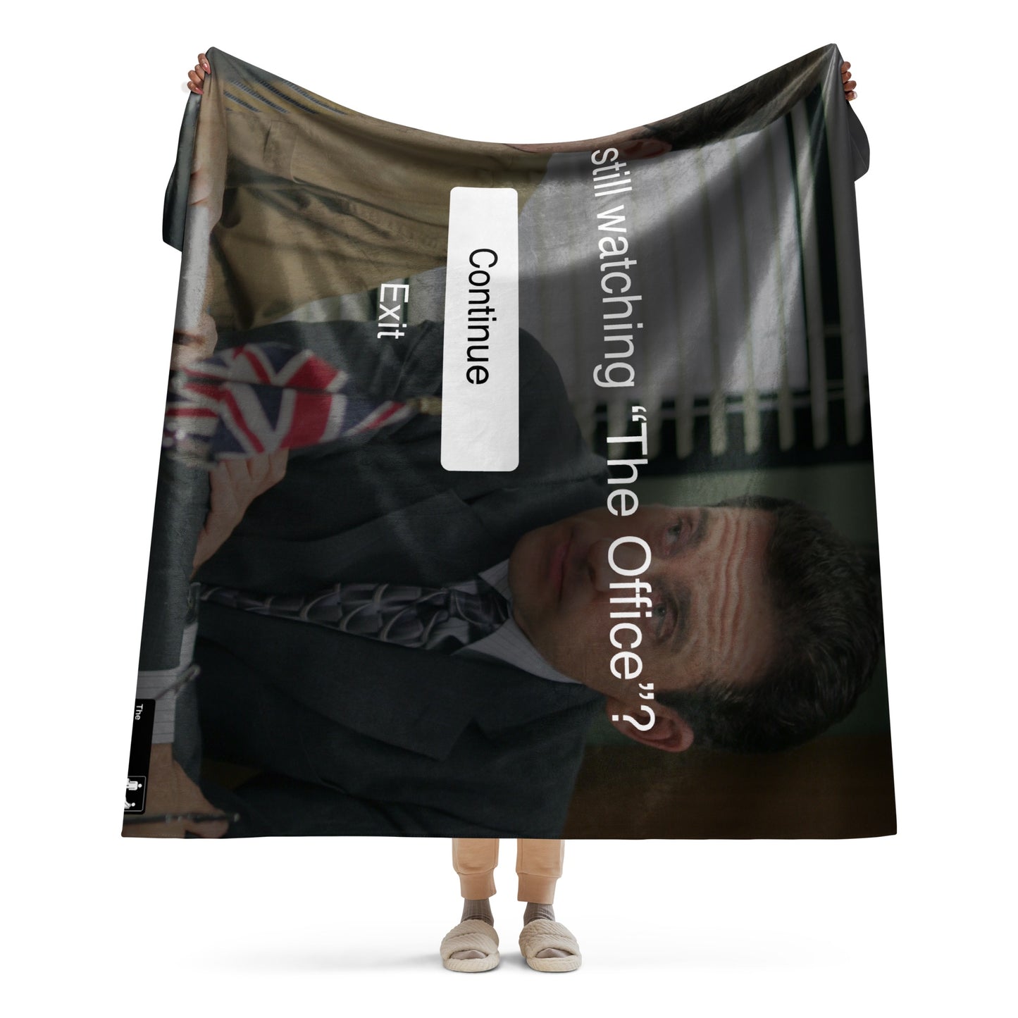 The Office Are You Still Watching? Sherpa Blanket