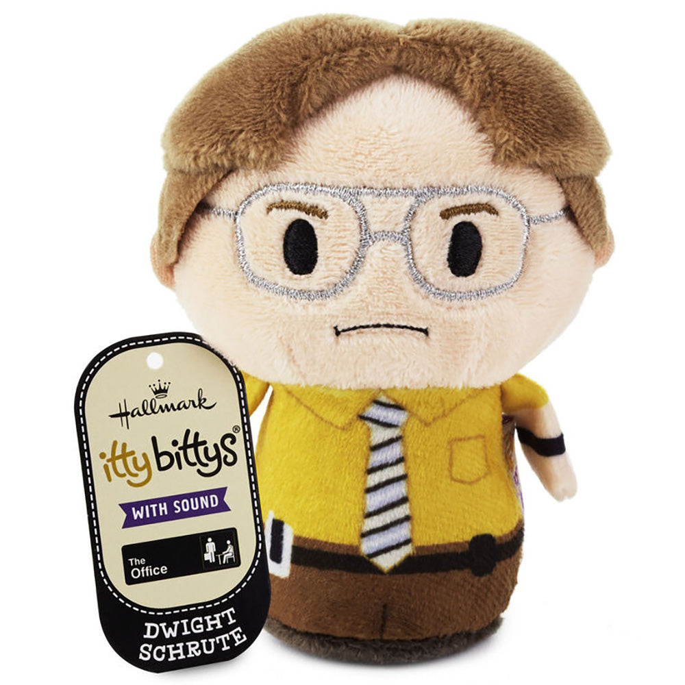 The Office Dwight Schrute itty bittys® Plush With Sound