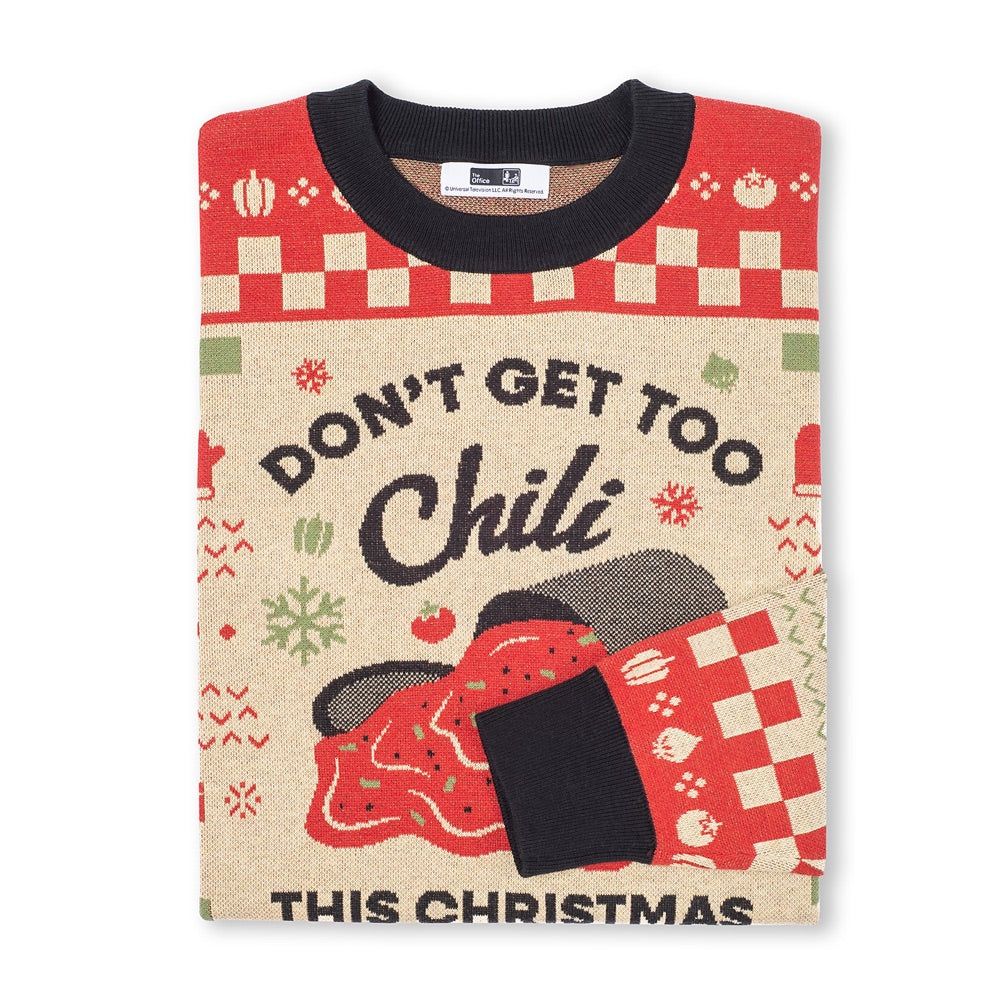 The Office Don't Get Too Chili Holiday Sweater