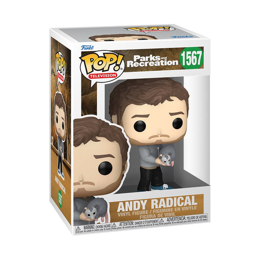 Funko POP TV: Parks and Recreation 15th Anniversary - Andy Radical