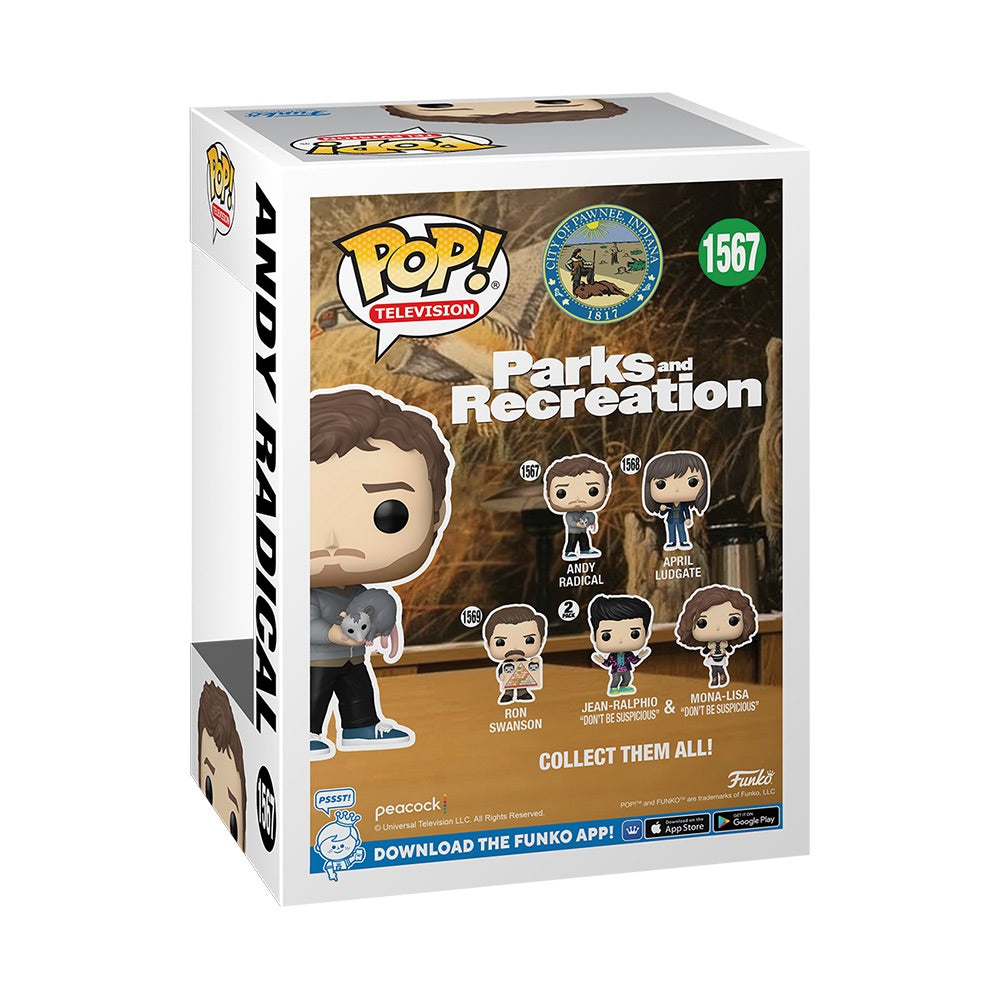 Funko POP TV: Parks and Recreation 15th Anniversary - Andy Radical