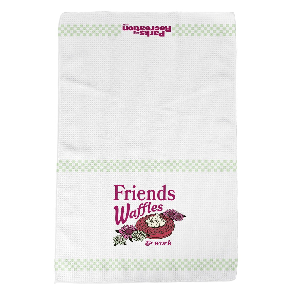 Parks and Recreation Waffles Kitchen Towel