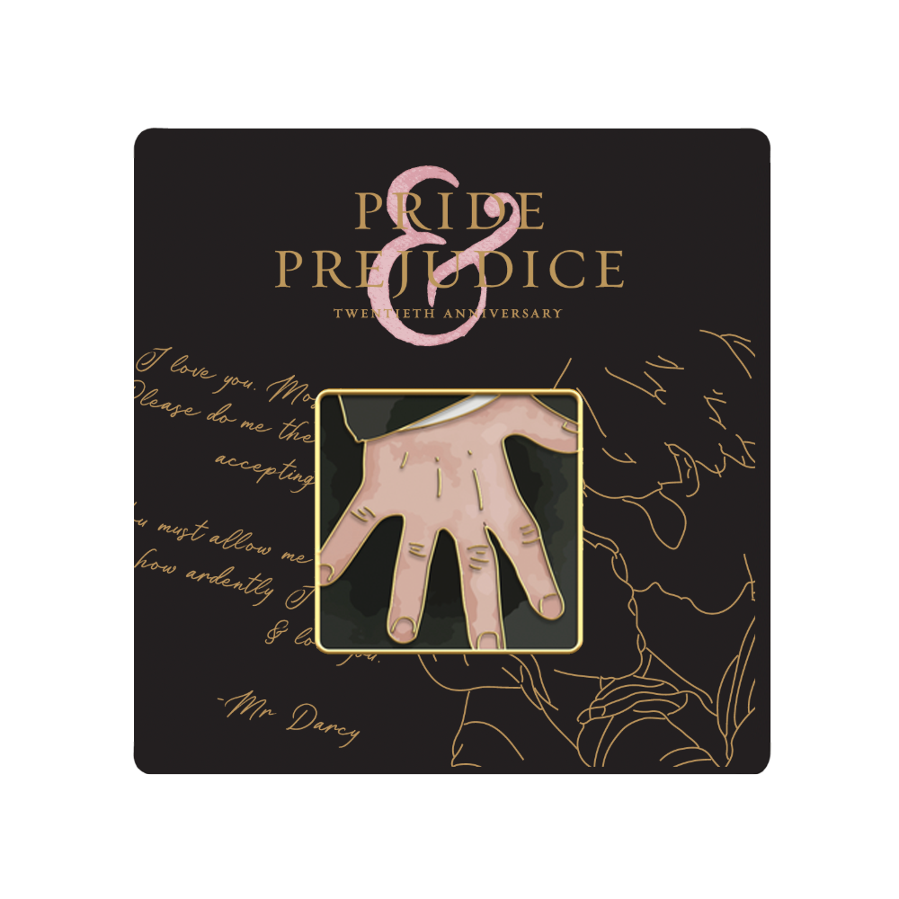 Pride & Prejudice Mr. Darcy Hand-Flex Pin