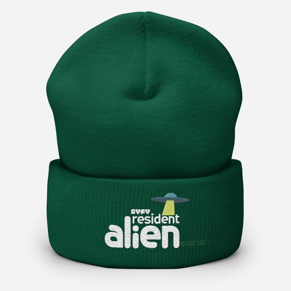 Resident Alien Logo Embroidered Beanie