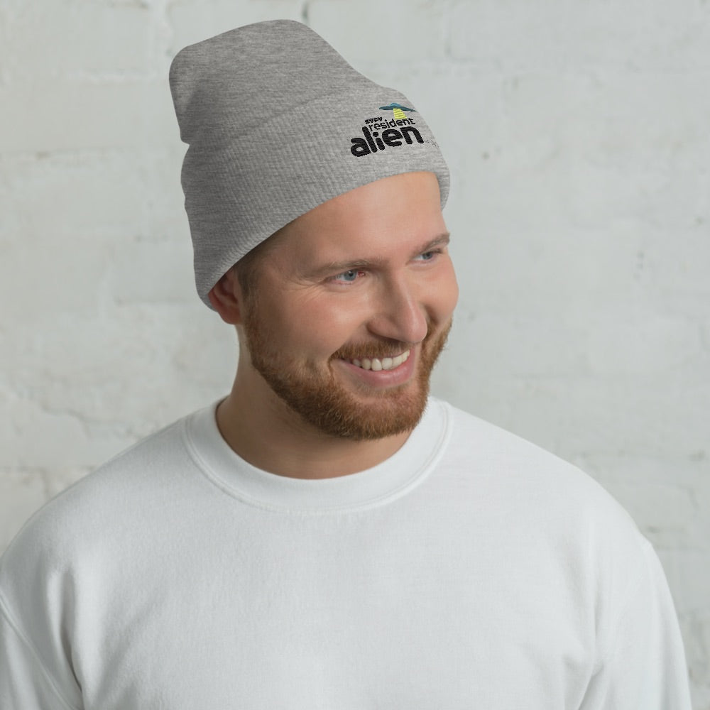 Resident Alien Logo Embroidered Beanie