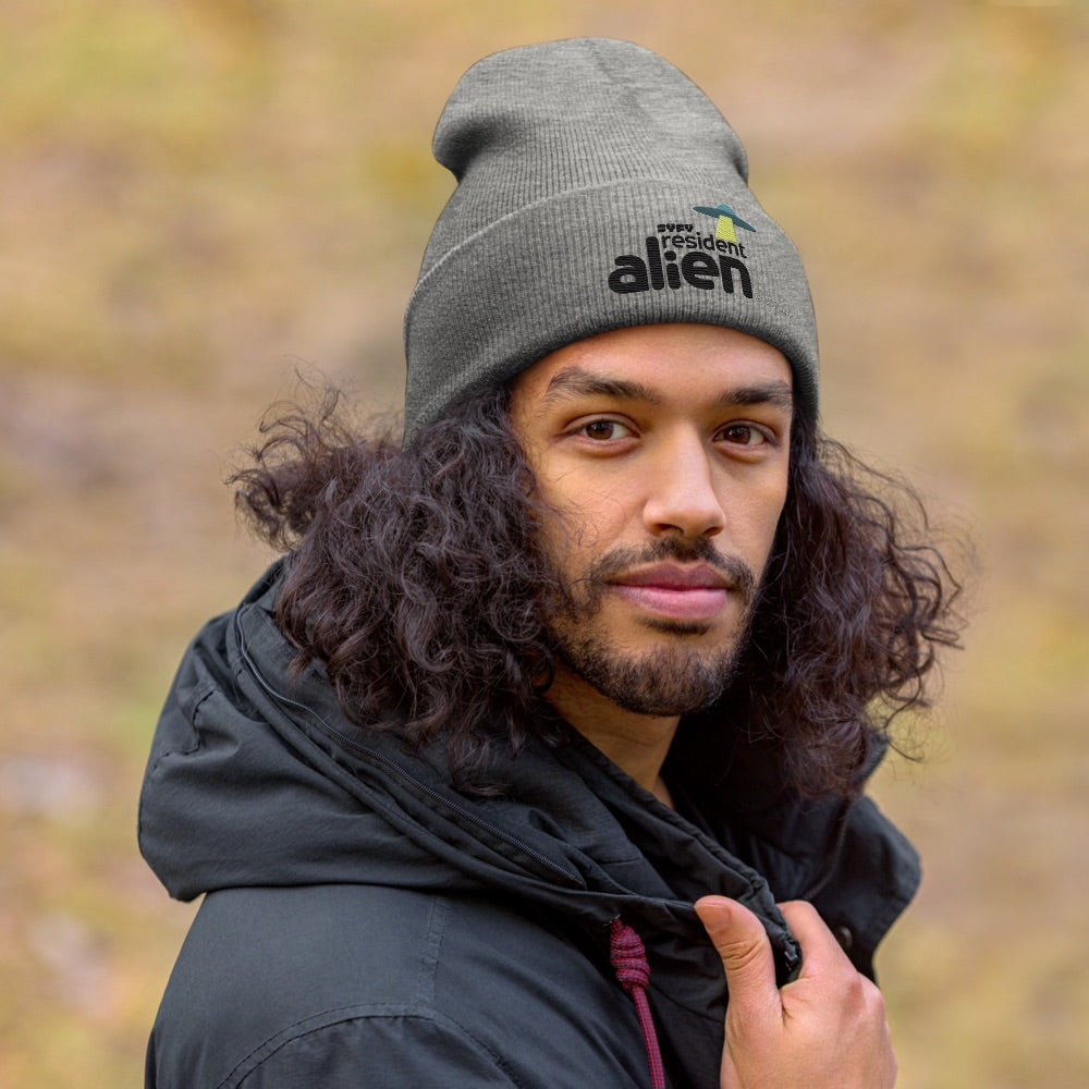 Resident Alien Logo Embroidered Beanie