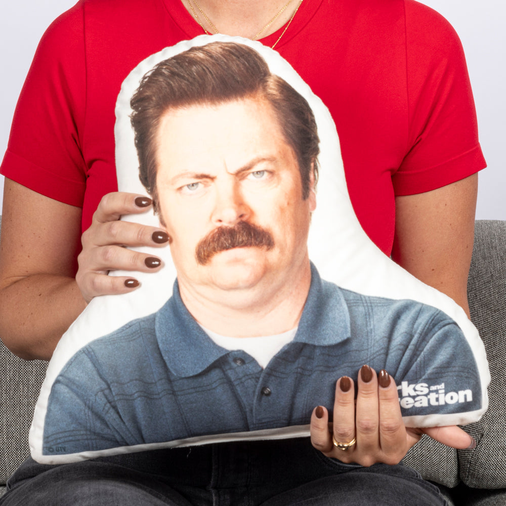 Parks and Recreation Ron Swanson Pillow