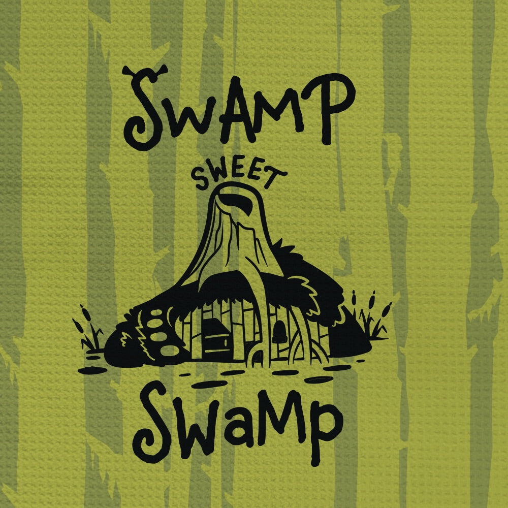 Shrek Swamp Sweet Swamp Kitchen Towel