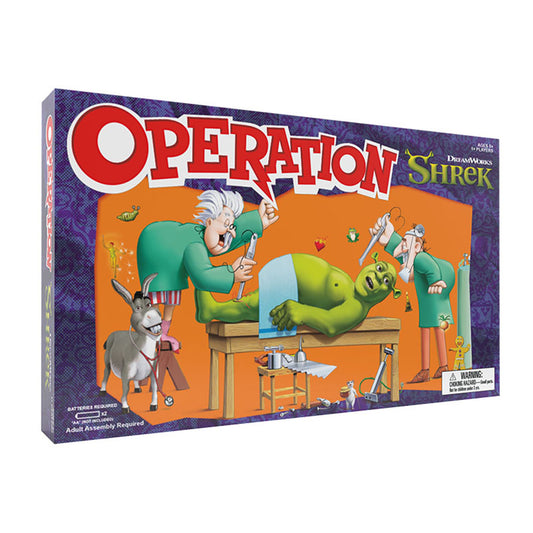 Shrek Operation Board Game