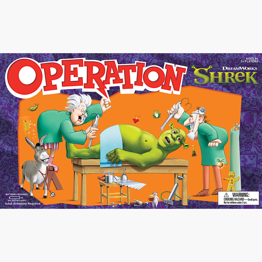 Shrek Operation Board Game