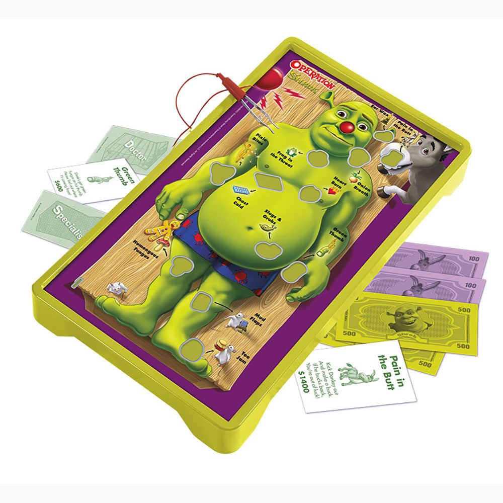 Shrek Operation Board Game