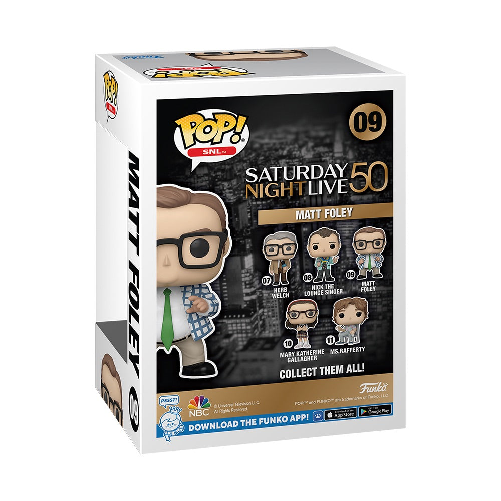 Saturday Night Live 50th Anniversary Matt Foley Funko Pop! Figure