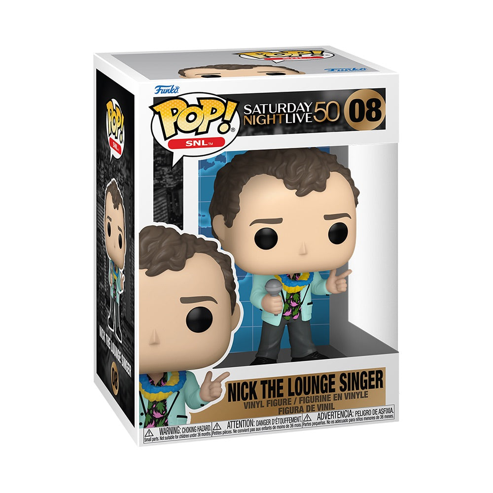 Saturday Night Live 50th Anniversary Nick the Lounge Singer Funko Pop! Figure