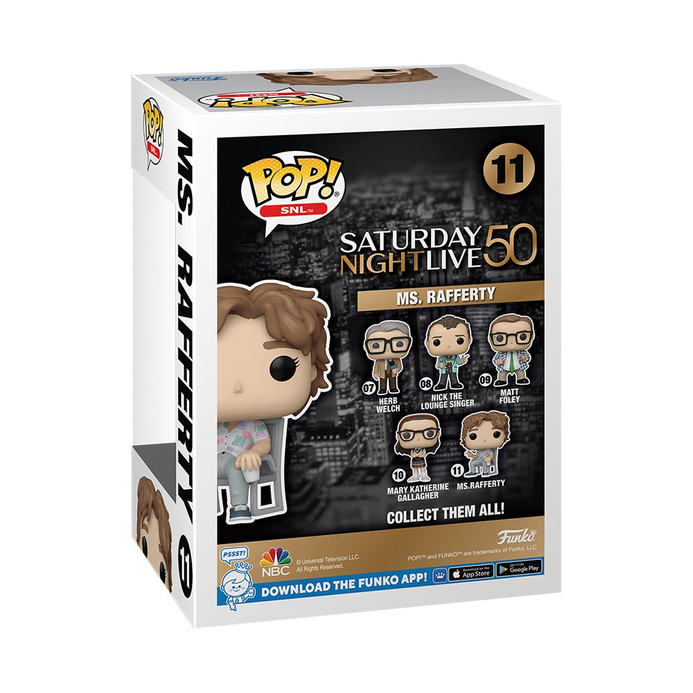 Saturday Night Live 50th Anniversary Ms. Rafferty Funko Pop! Figure