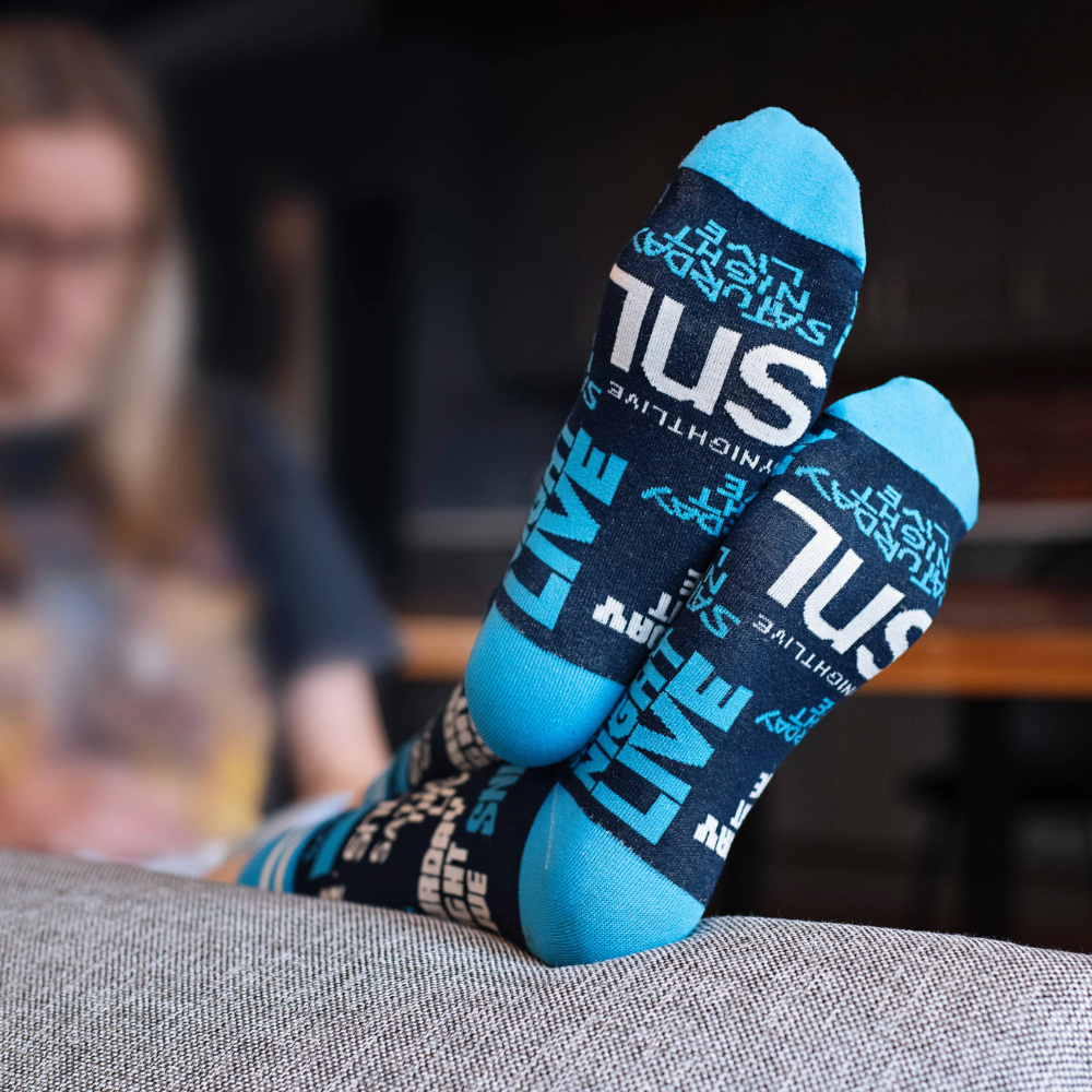 Saturday Night Live SNL 50th Anniversary Socks