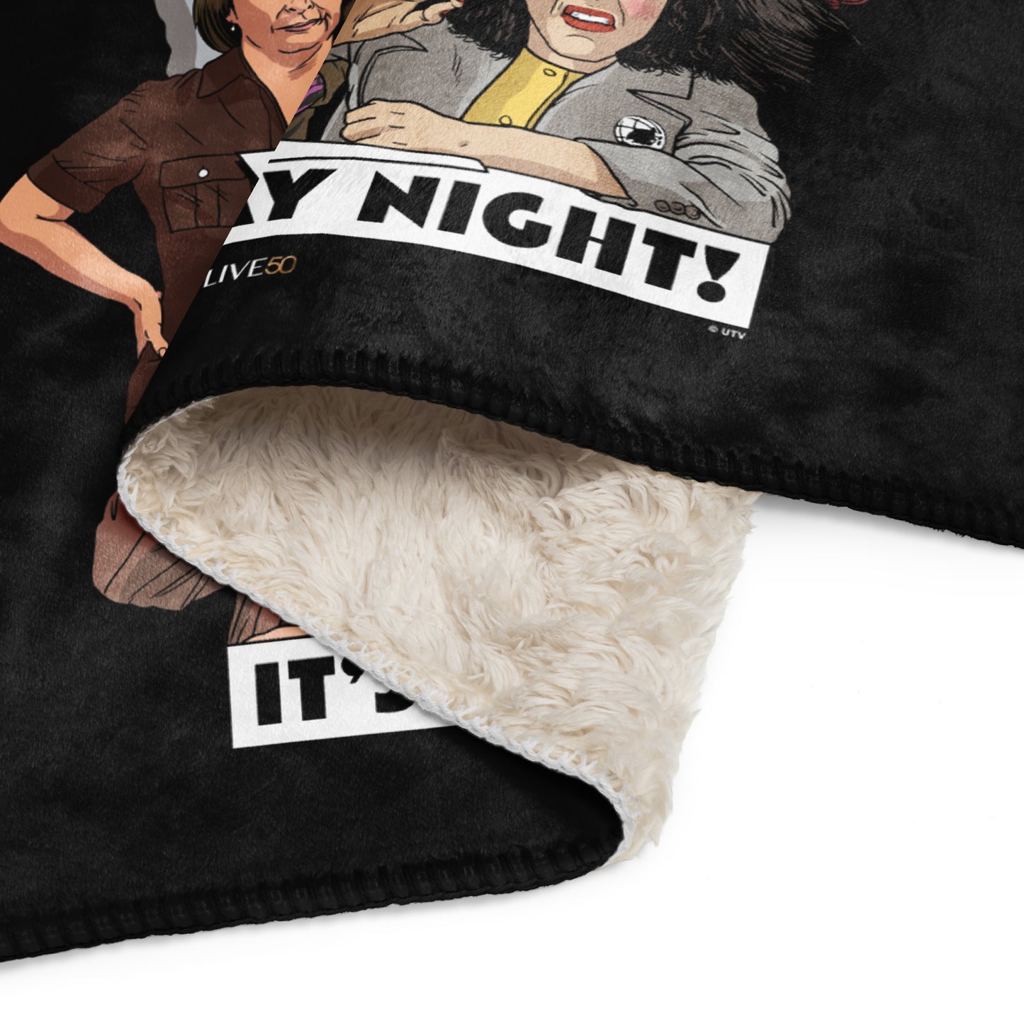 Saturday Night Live - Live From New York Sherpa Blanket