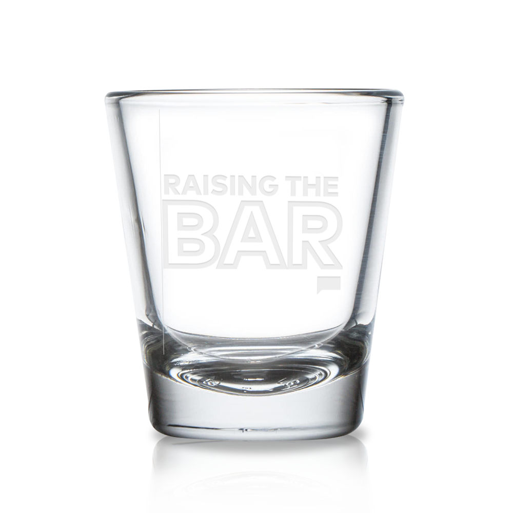 Southern Hospitality Raising The Bar Shot Glass