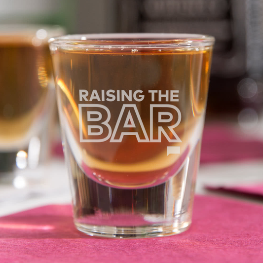 Southern Hospitality Raising The Bar Shot Glass