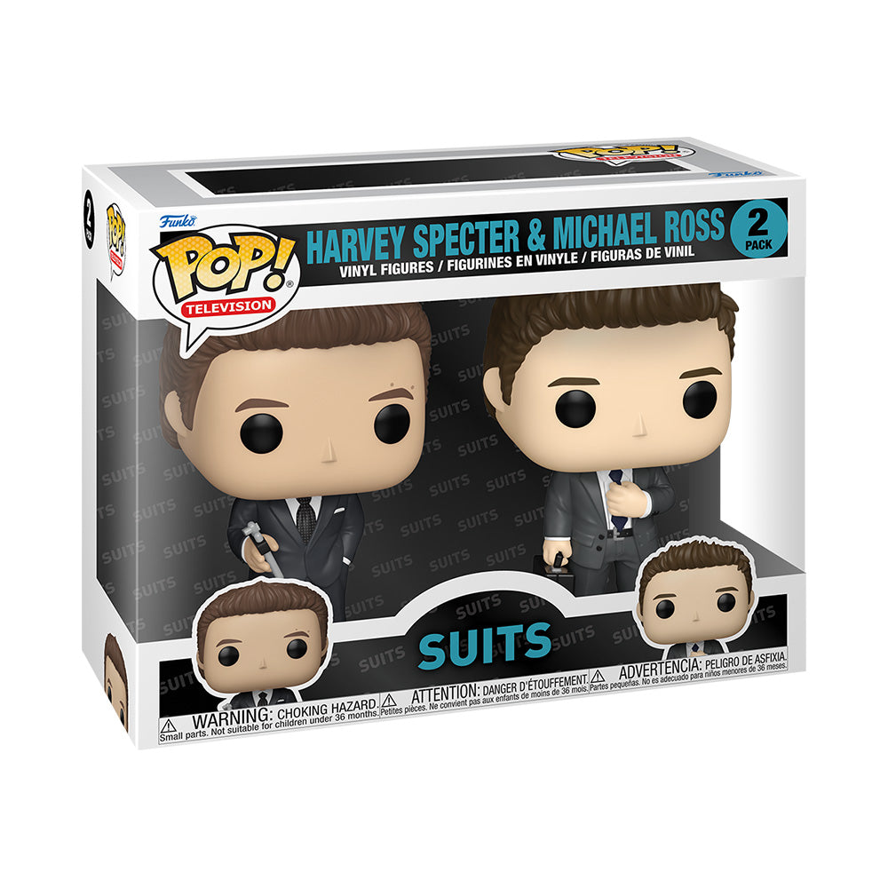 Suits Harvey and Michael Funko Pop! Figures - 2 pack