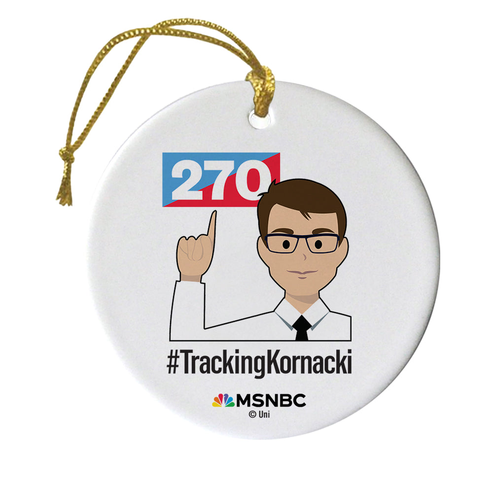 Tracking Kornacki 270 Ornament