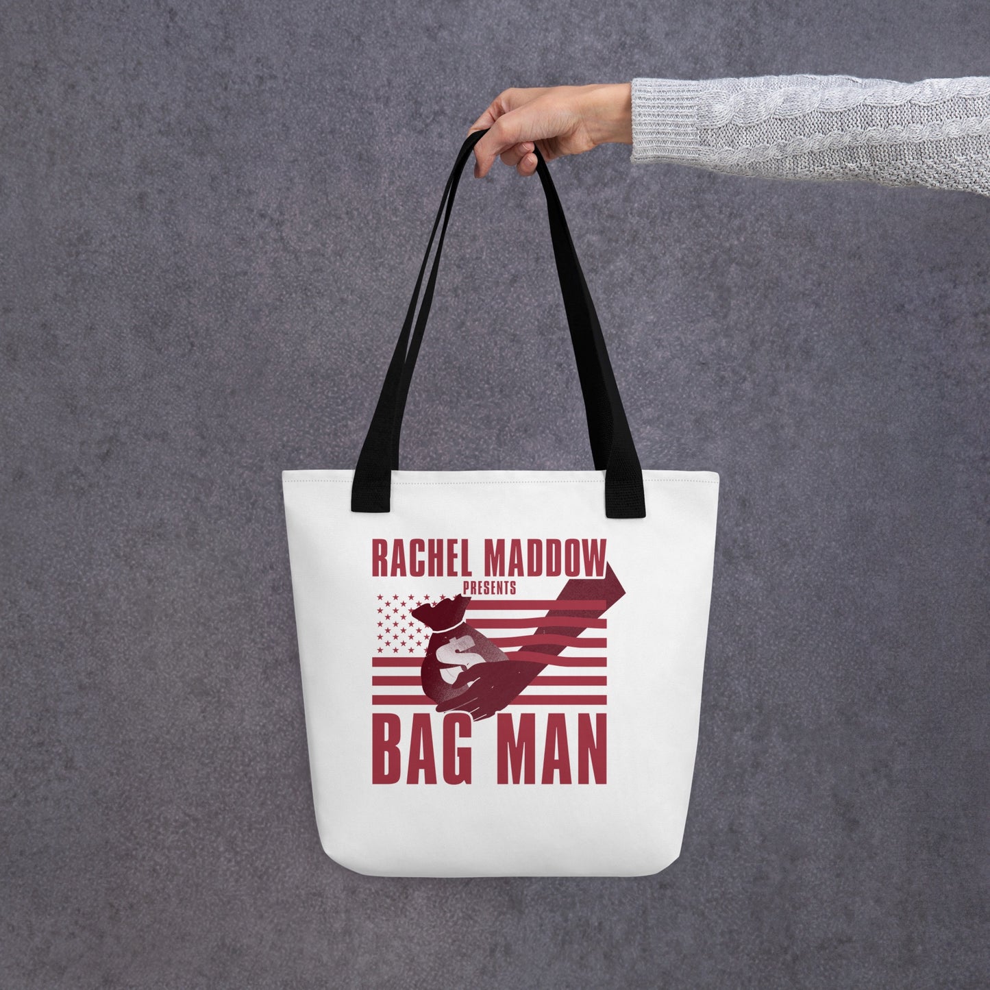 The Rachel Maddow Show Bag Man Premium Tote Bag