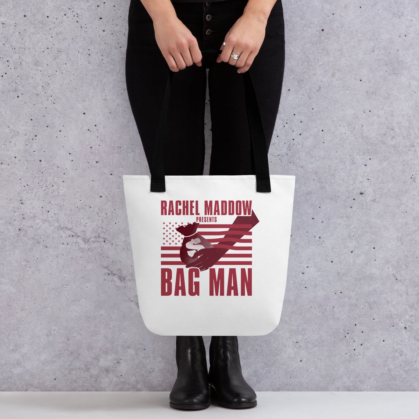 The Rachel Maddow Show Bag Man Premium Tote Bag