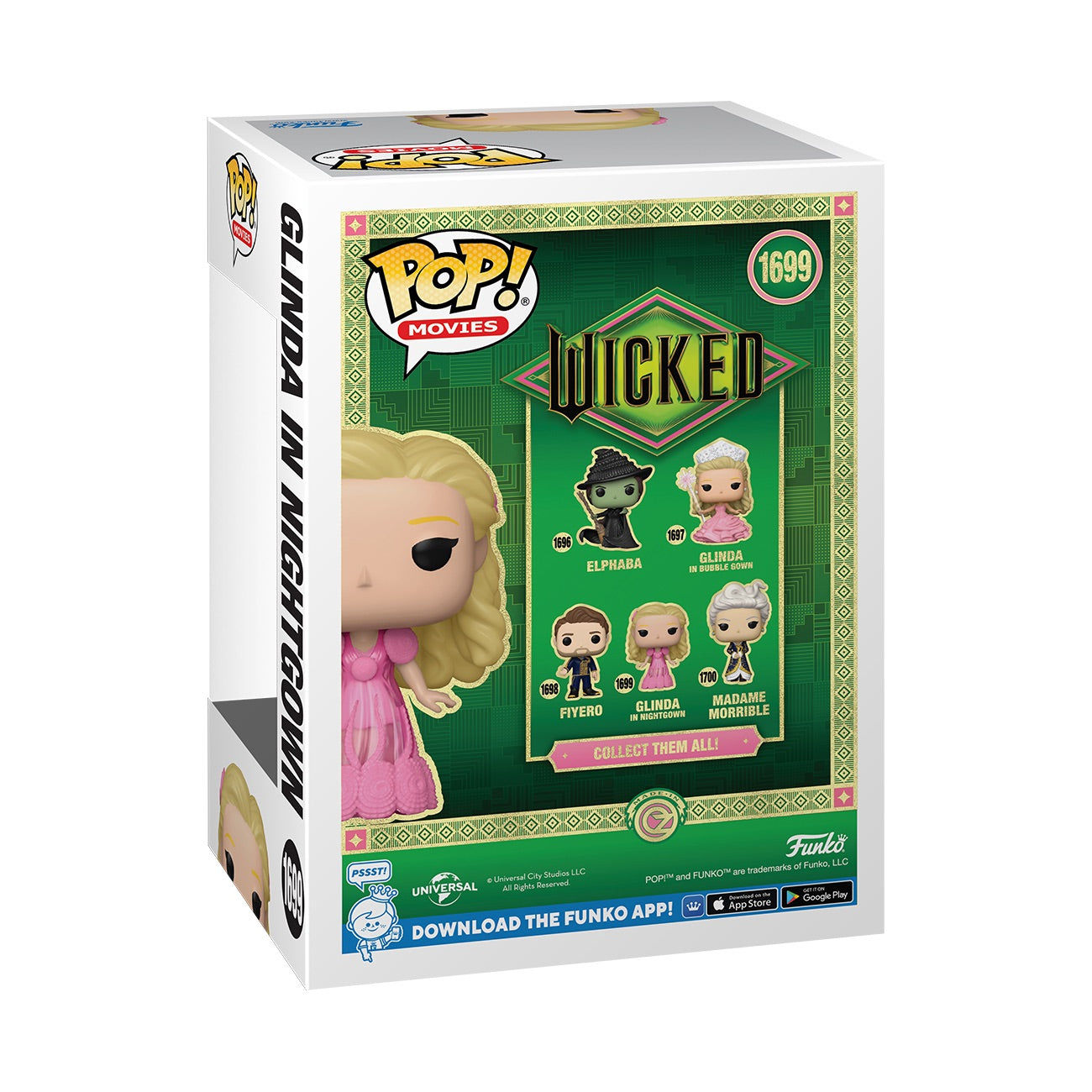 Wicked Glinda in Nightgown Funko Pop! Figure