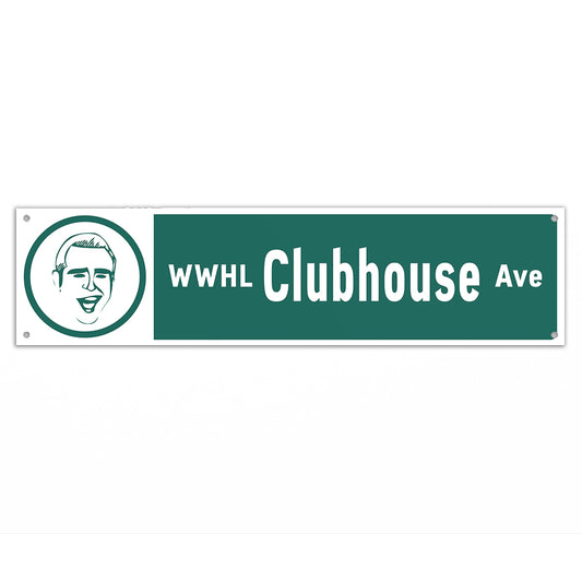 Watch What Happens Live Clubhouse Metal Sign
