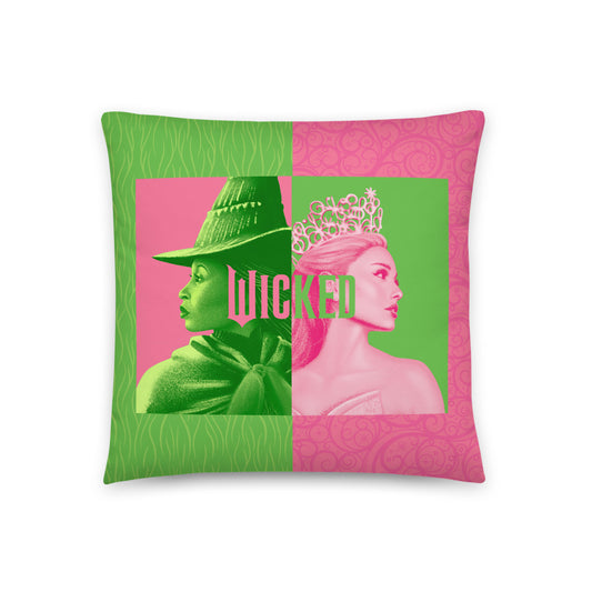 Wicked Elphaba & Glinda Pillow