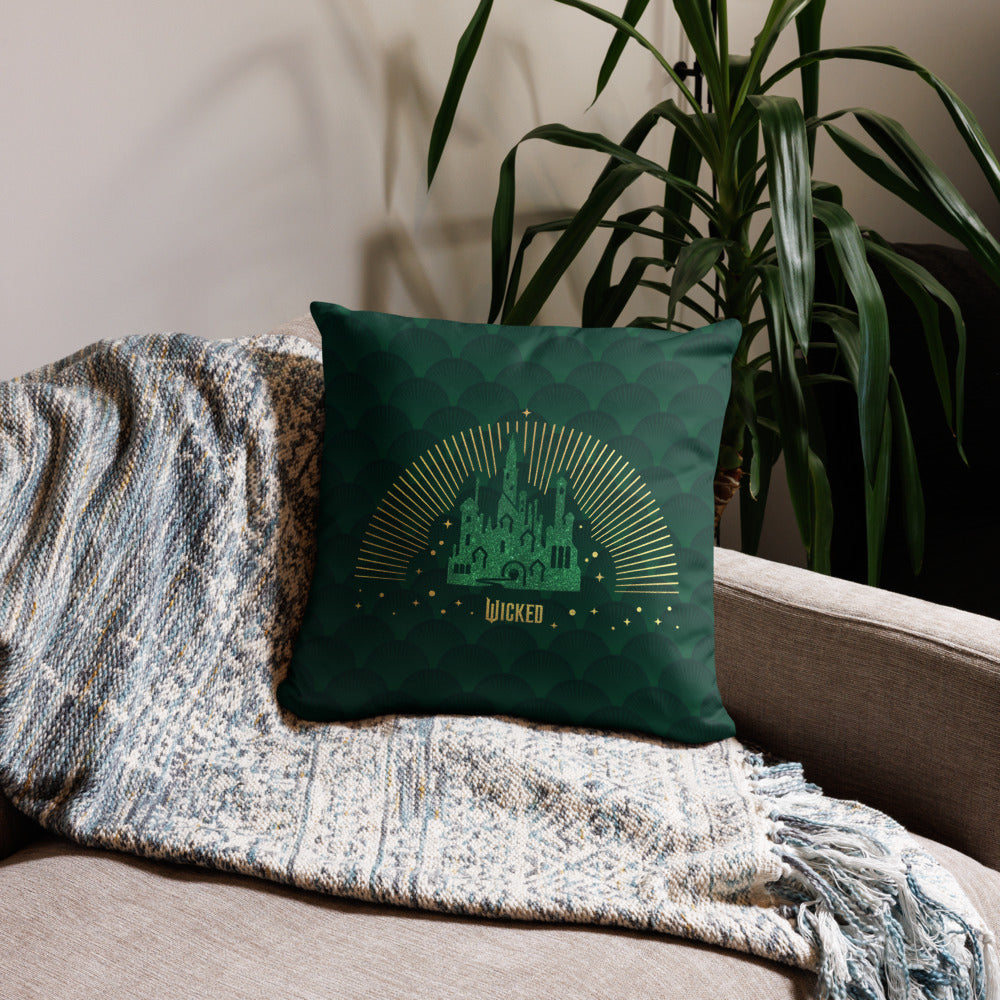 Wicked Emerald City Pillow