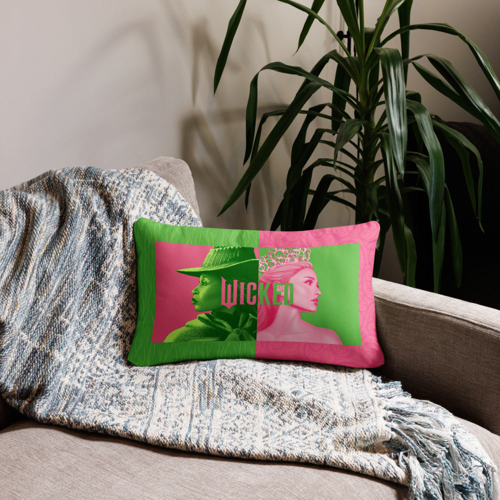 Wicked Elphaba & Glinda Pillow