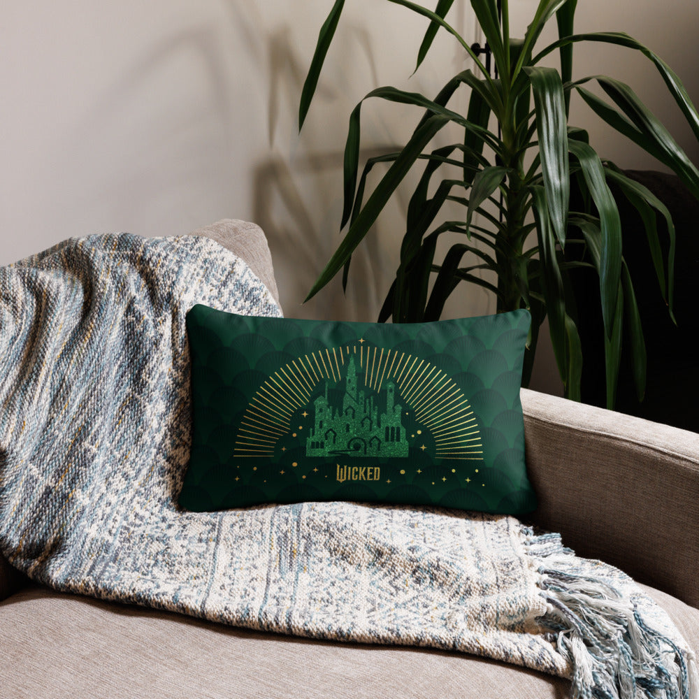 Wicked Emerald City Pillow