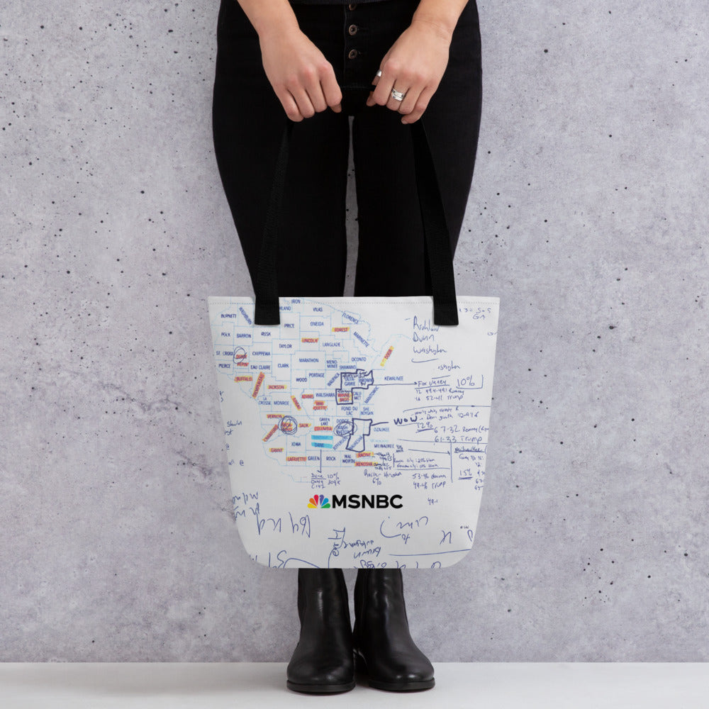 Tracking Kornacki Notes Tote Bag