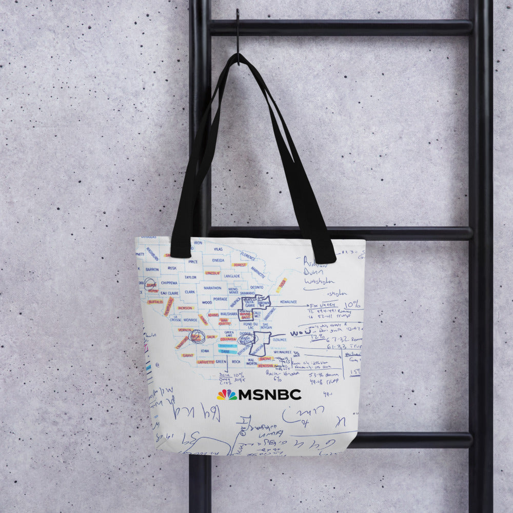 Tracking Kornacki Notes Tote Bag