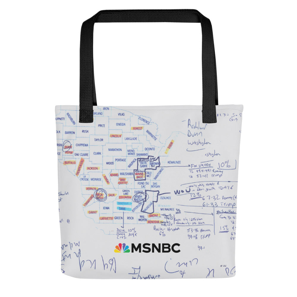 Tracking Kornacki Notes Tote Bag