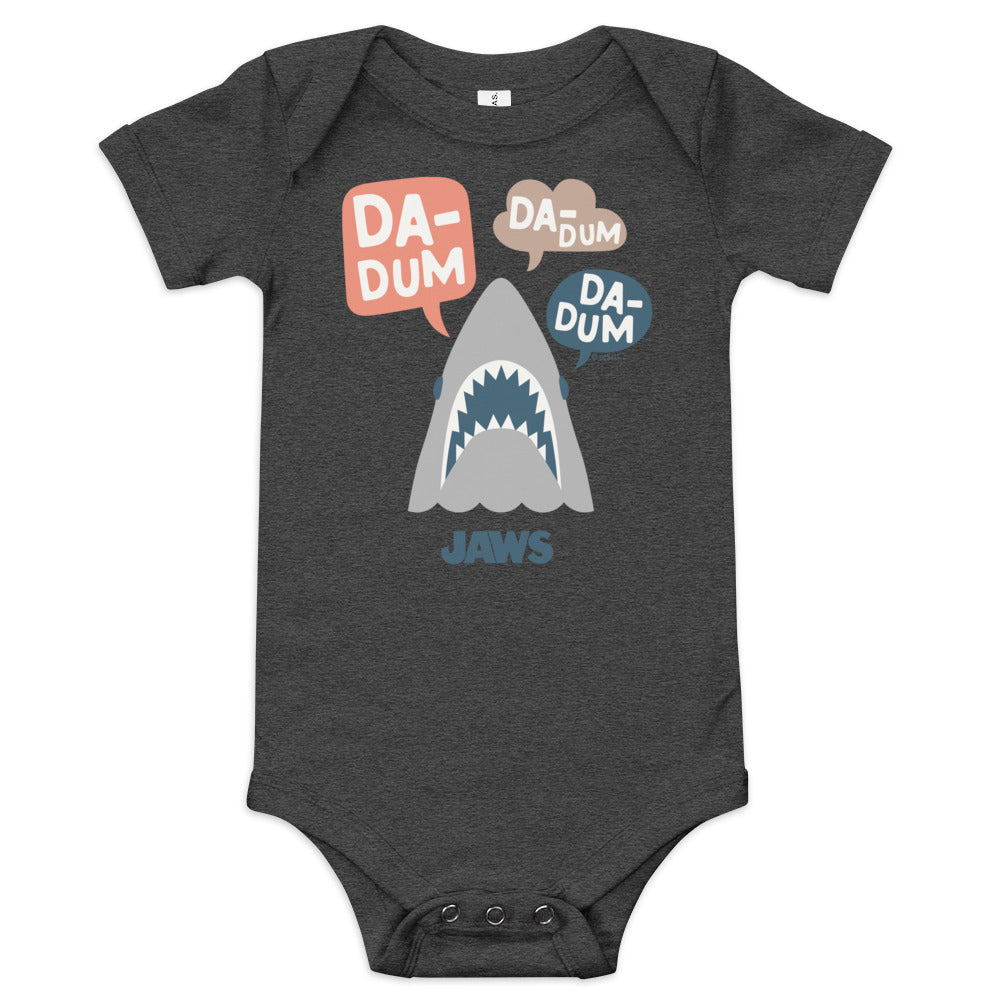 Jaws Da Dum Baby One Piece