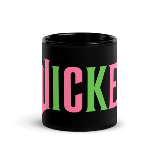 Wicked Logo Black Mug