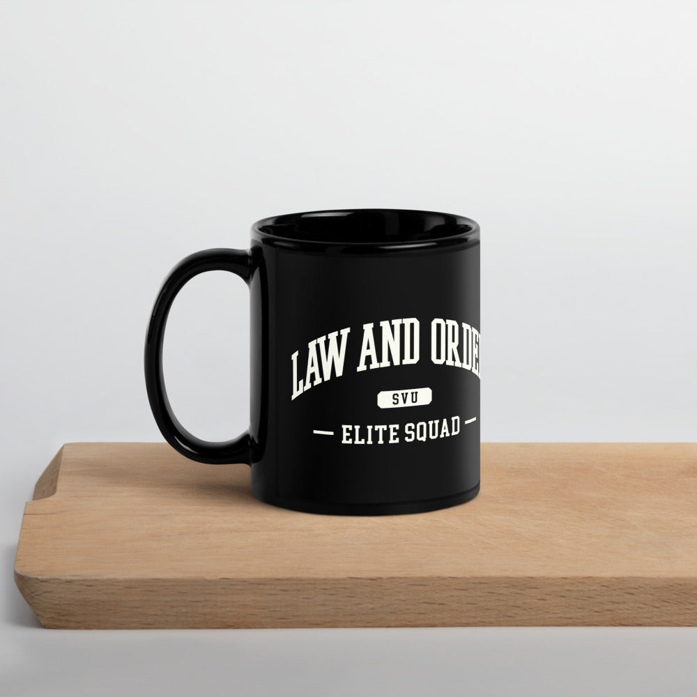 Law & Order: SVU Varsity Black Mug