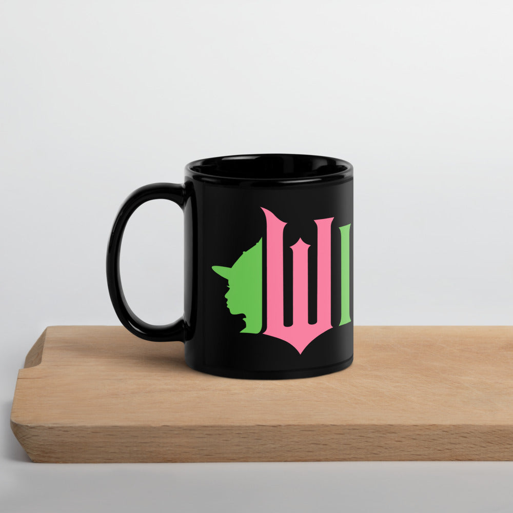 Wicked Logo Black Mug