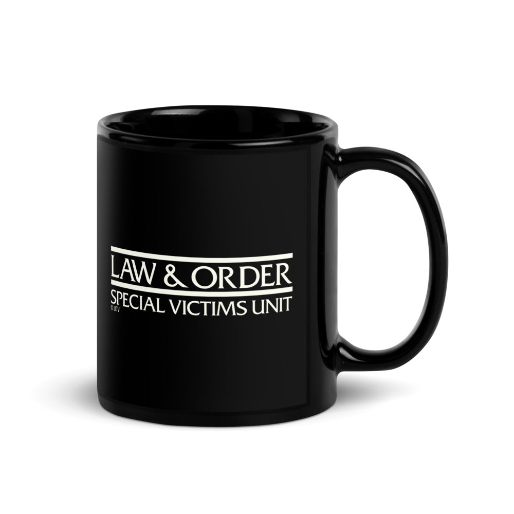 Law & Order: SVU Varsity Black Mug