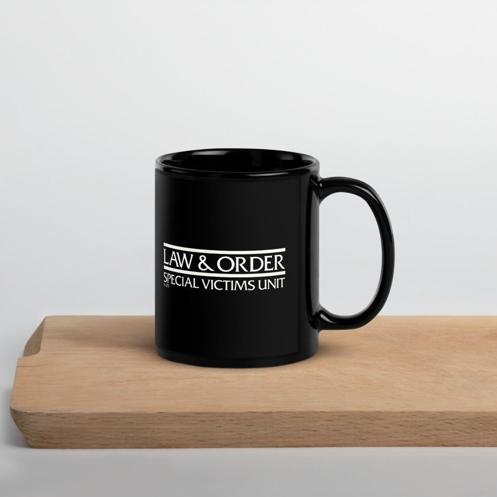 Law & Order: SVU Varsity Black Mug