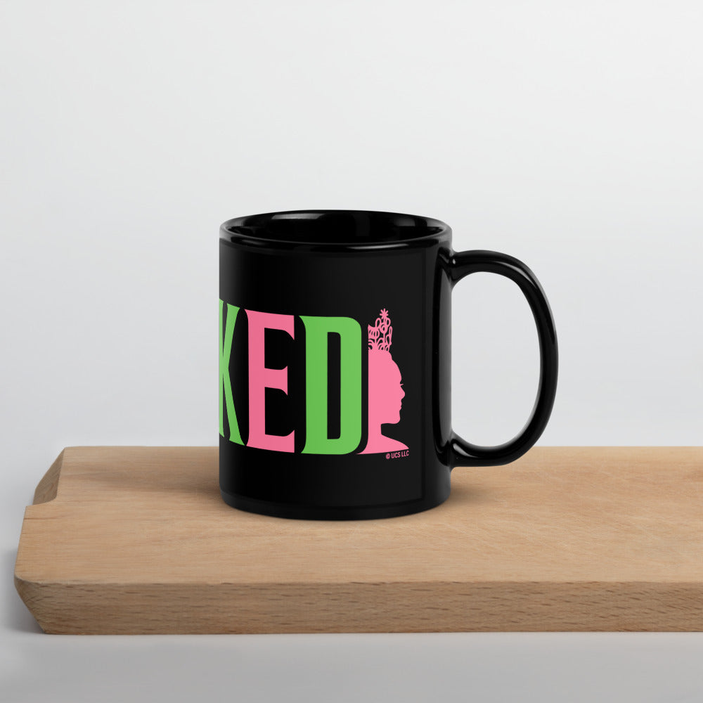 Wicked Logo Black Mug